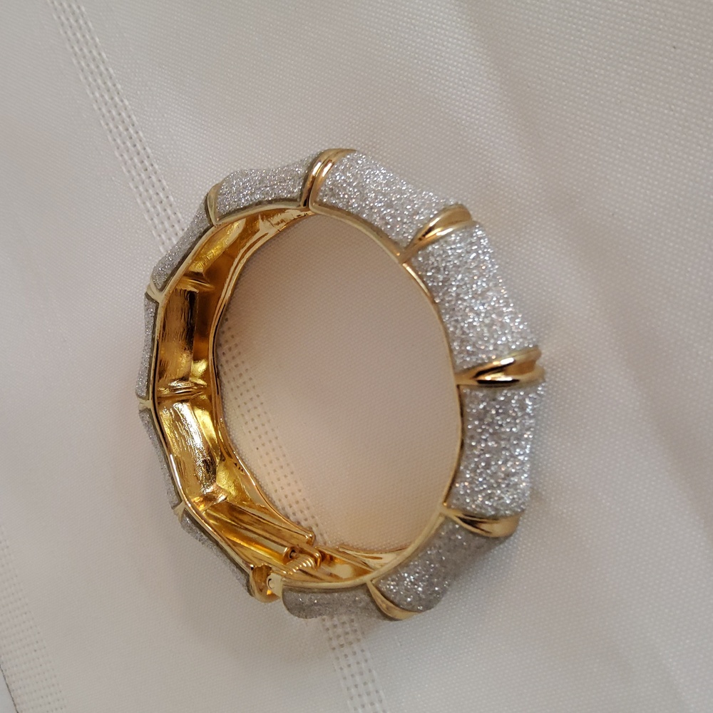 Monet Hinged Bangle Bracelet